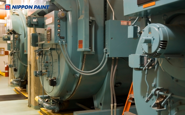 Sơn chịu nhiệt giúp vận hành bền bỉ và an toàn trong môi trường nhiệt độ cao