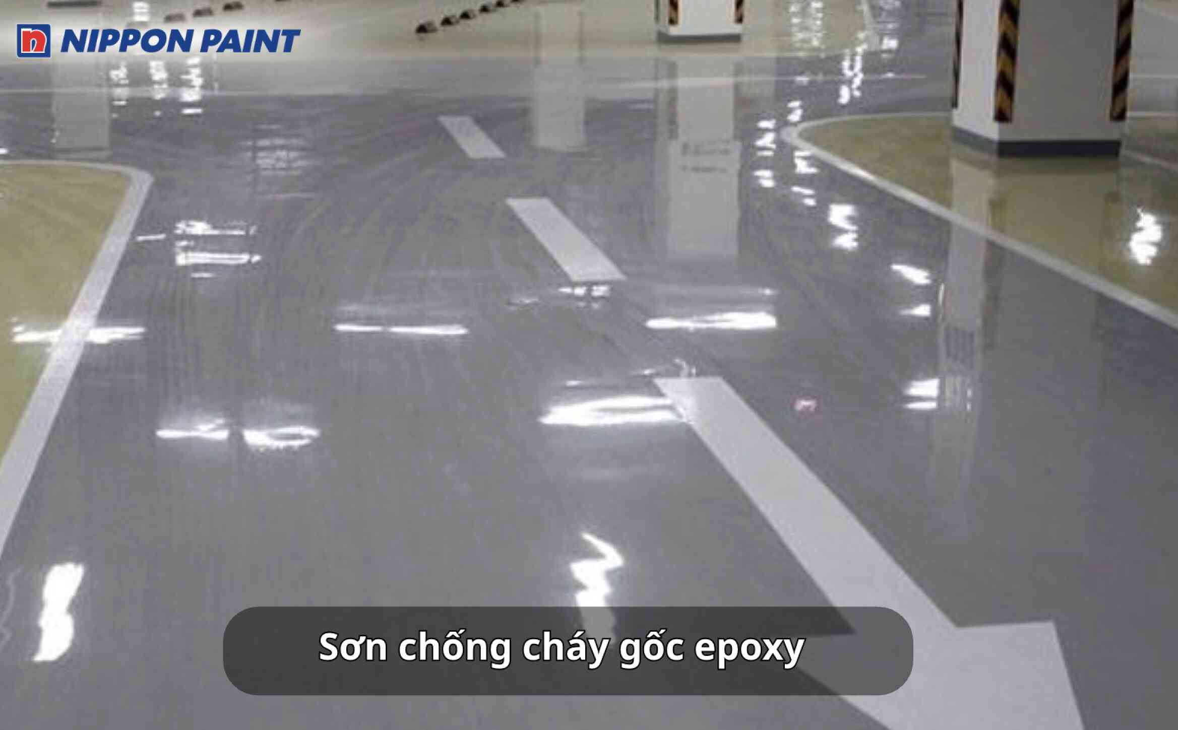Sơn chống cháy gốc epoxy là dòng sơn hai thành phần cao cấp