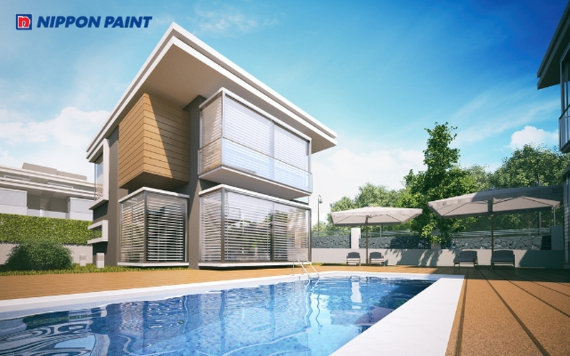 Thi công sơn chống nóng trực tiếp lên bề mặt kính giúp cải thiện không gian sống luôn mát mẻ