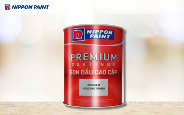 Sơn chống rỉ chịu nhiệt Nippon S500 Heat Resisting Primer