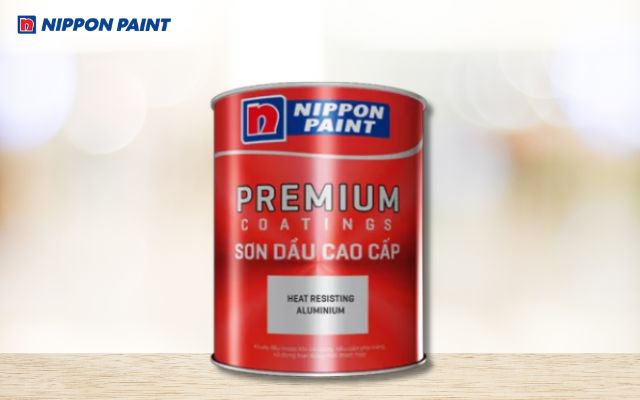 Sơn&nbsp; chống rỉ chịu nhiệt Nippon Heat Resisting Aluminium
