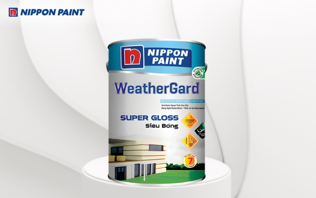 Sơn Nippon với màng sơn đanh chắc, chống thấm vượt trội