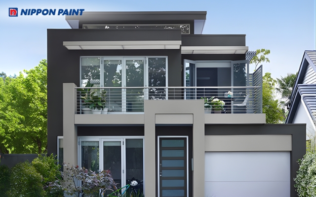 Sơn chống thấm màu ghi đậm được sử dụng ở nhiều công trình lớn