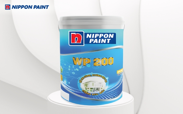 Sơn chống thấm Nippon 4 chống 4 không bảo vệ công trình bền bỉ