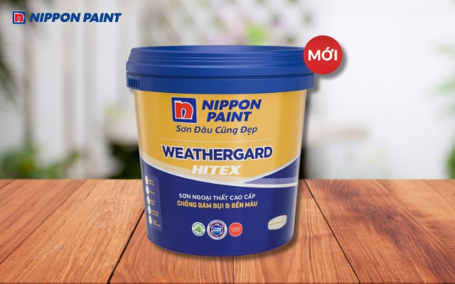 Sơn chống thấm Nippon WeatherGard Hitex