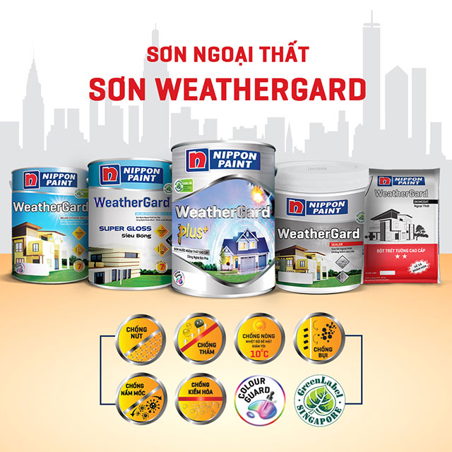 Sơn chống thấm ngoài trời (ngoại thất) - Ảnh 4