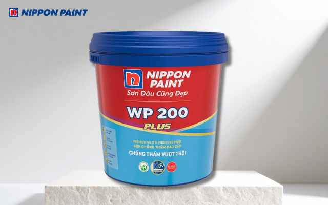 Sơn chống thấm ngoại thất Nippon WP 200 PLUS giúp chống thấm trần hiệu quả