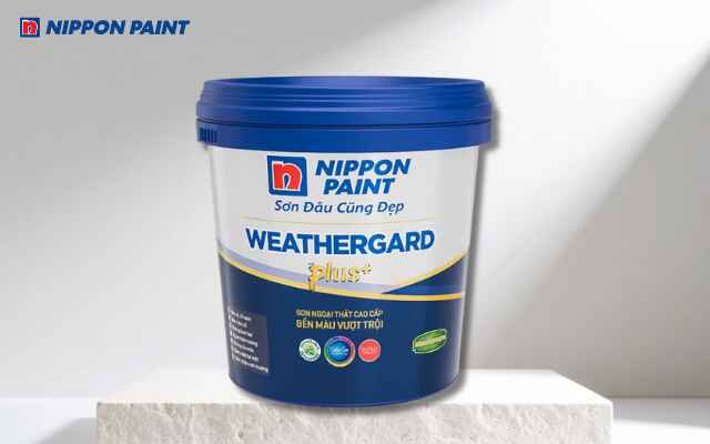 Sơn Nippon WeatherGard Plus+ giúp trần khỏi thấm dột, rêu mốc và thời tiết khắc nghiệt