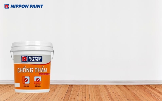 WP 100 ngăn nước, ẩm mốc và bám dính tốt trên tường, sàn