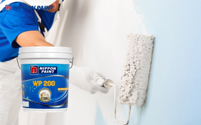 Với WP 200 của Nippon Paint có thể thi công trực tiếp mà không cần sơn lót