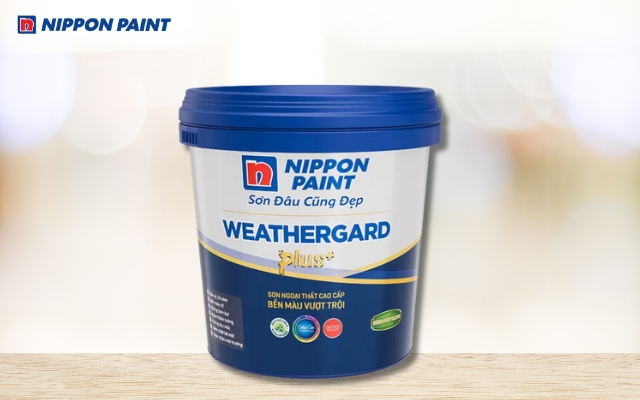 Nippon WeatherGard Plus+ chống thấm hiệu quả, bảo vệ tường cũ khỏi nắng mưa và bụi bẩn