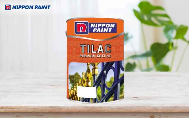 Sơn Nippon Tilac thể hiện đặc tính ưu việt, khả năng bám dính, bảo vệ bề mặt tối tân