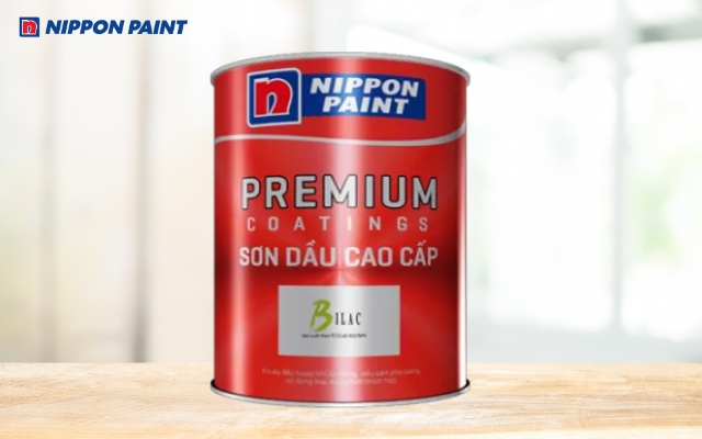 Sơn Nippon Bilac có độ bóng cao phù hợp cho các hạng mục cần tính thẩm mỹ cao