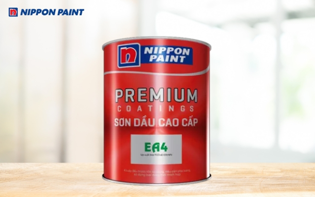 Sơn Nippon EA4 phù hợp cho sàn và bề mặt công nghiệp yêu cầu độ bền cao