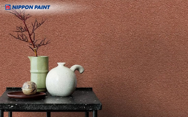 Sơn đá cát mang vẻ đẹp mộc mạc gần gũi thiên nhiên cho công trình