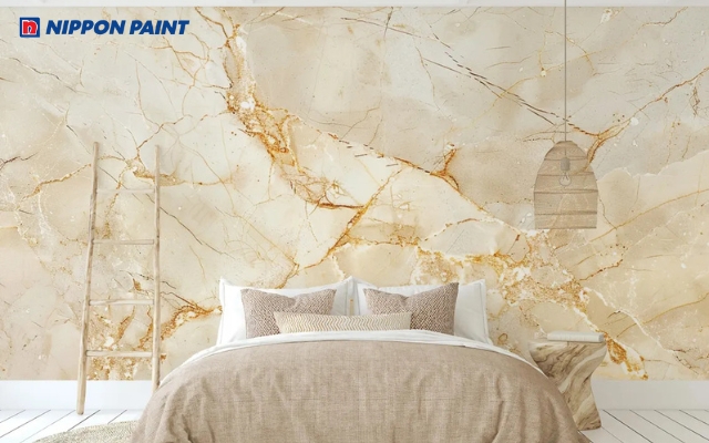 Sơn giả đá Marble tái hiện vân đá cẩm thạch sang trọng và nổi bật