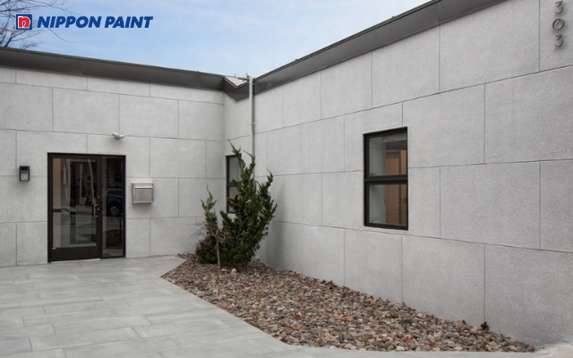 Sơn đá mờ tạo bề mặt trầm lắng giúp che khuyết điểm và dịu mắt