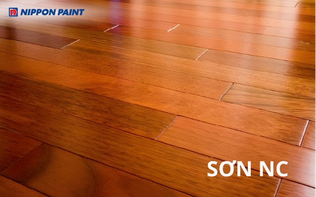 Sơn công nghiệp NC có độ dính bám với bề mặt vật liệu tốt