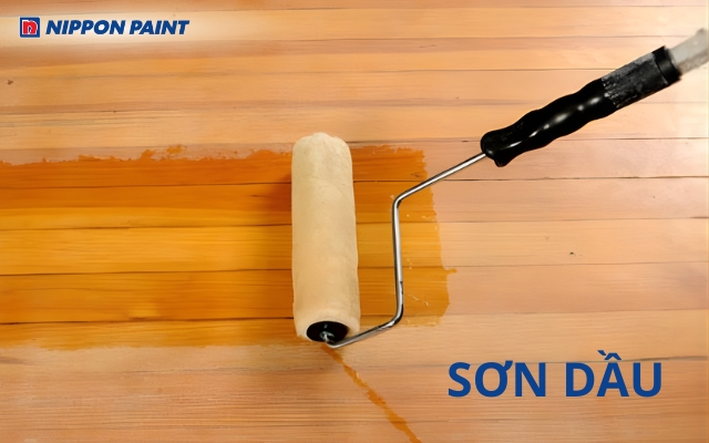 Sơn dầu công nghiệp bảo vệ gỗ khỏi những va đập