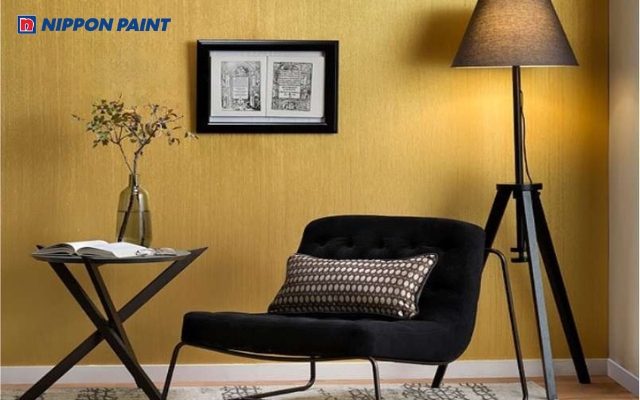 Sơn hiệu ứng kim loại tạo bề mặt ánh kim sang trọng và nổi bật chi tiết trang trí