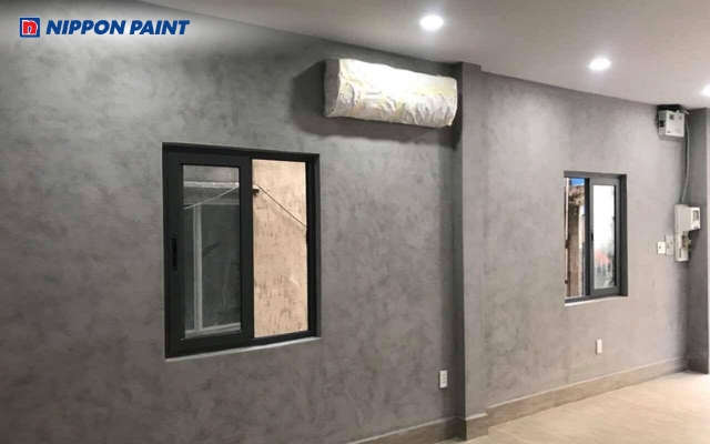 Sơn hiệu ứng xi măng mang phong cách mộc mạc, hiện đại và cá tính