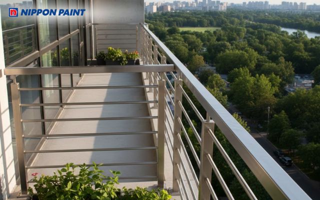 Sắc kim loại tạo cảm giác chắc chắn, bền bỉ và cao cấp