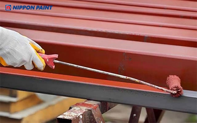 Sơn chống rỉ giúp cho công trình bền đẹp cùng năm tháng