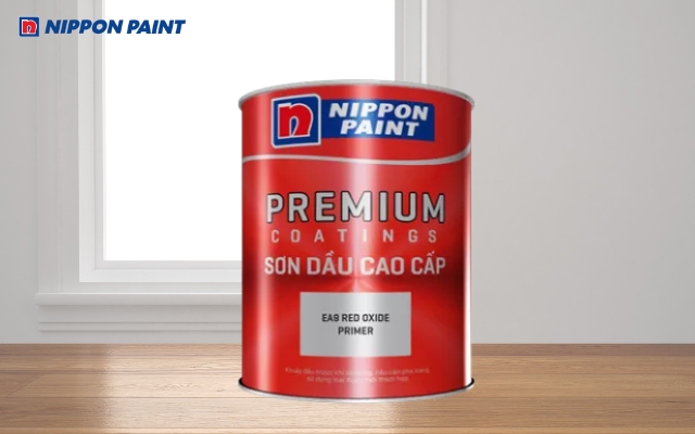 Sơn lót Nippon Paint EA9 Red Oxide Primer sử dụng trên nhiều về mặt kim loại như sắt, thép, nhôm,…