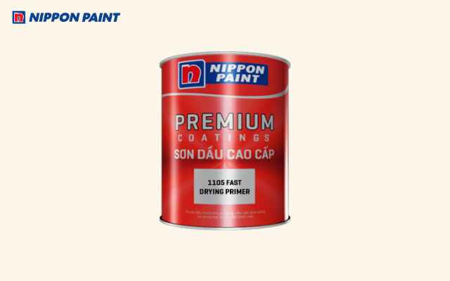 Bảo vệ kim loại tối ưu với sơn Nippon 1105 Fast Drying Primer
