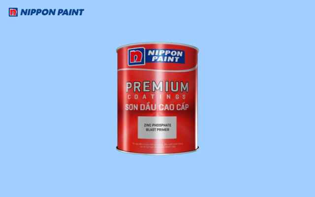 Nippon Paint Zinc Phosphate Blast Primer giúp bảo vệ kim loại hiệu quả, chống ăn mòn