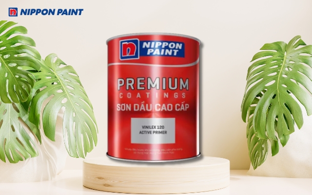 Sơn Nippon thép mạ kẽm Vinilex 120 Active Primer được đánh giá là sản phẩm có hiệu quả kinh tế cao