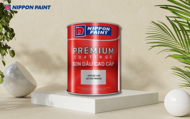 Sơn Nippon Vinilex 130 Active Primer không chứa các thành phần độc hại và an toàn cho người sử dụng