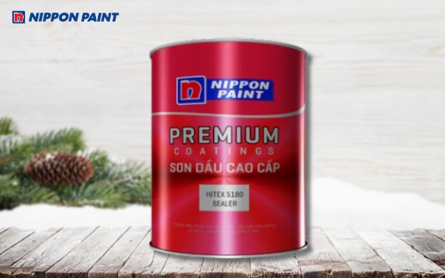 Sơn lót gốc dầu Nippon Hitex 5180 Sealer chống kiềm và bảo vệ tường bền lâu