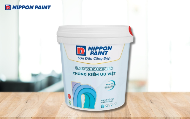 Sơn lót nội thất Easy Wash Sealer chống kiềm, bền màu và bảo vệ bề mặt