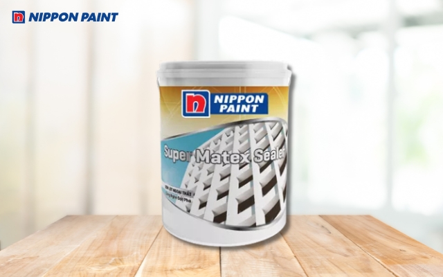 Sơn Nippon Super Matex Sealer tăng bám dính và hạn chế bong tróc lớp sơn
