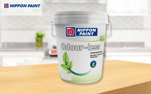 Sơn Nippon Odour-less Sealer bảo vệ bề mặt, chống kiềm và an toàn sức khỏe