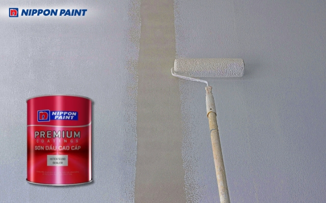 Sơn lót ngoại thất gốc dầu Nippon Hitex 5180 Sealer