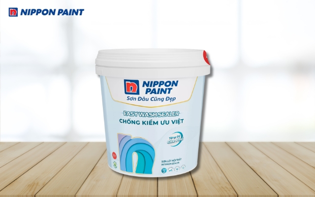 Sơn lót nội thất Easy Wash an toàn sức khỏe và dễ thi công