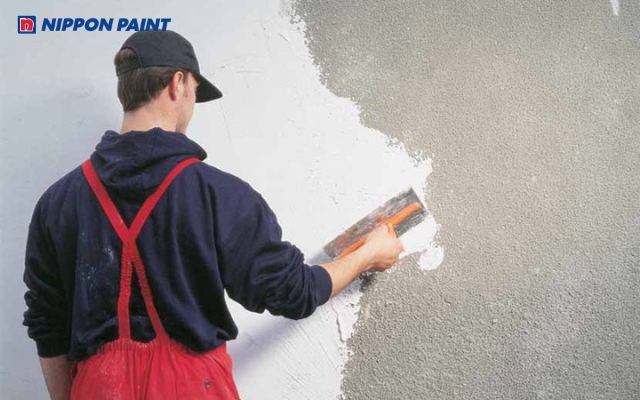 Quy trình đổi màu sơn tường gồm có 5 bước