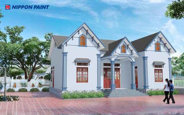 Blue Surf 68C-3D kết hợp Forget-Me-Not 69A-3P tạo diện mạo hoàn hảo cho ngôi nhà