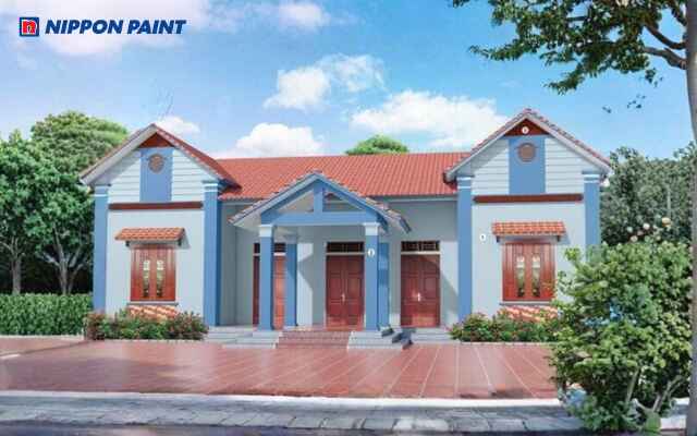 French Orchid 70B-2T và Grape Crush 70C-4D giúp ngôi nhà tươi sáng, bắt mắt