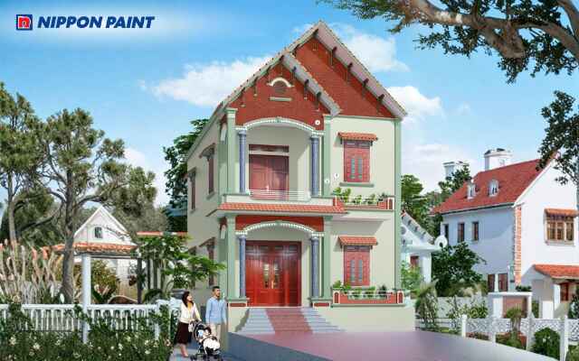 Green Pearl 60B-2T làm nổi bật ngoại thất, thu hút ánh nhìn và tăng sức sống cho ngôi nhà