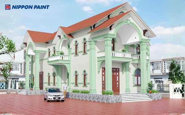 Trụ cột Peter Pan 53C-1P làm nổi bật, tăng vẻ hiện đại, thu hút cho ngôi nhà