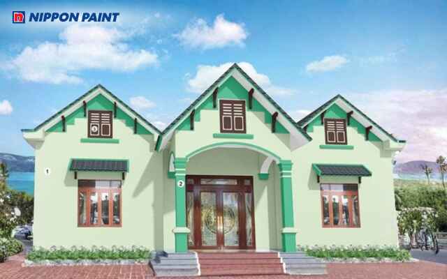Foam Frost 55A-2P phối cột Green Flash 55B-3D tạo hiệu quả thẩm mỹ tuyệt vời, cuốn hút