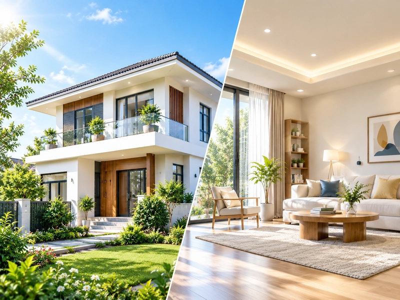 Sơn ngoại thất và sơn nội thất khác nhau như thế nào?