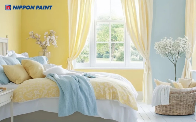 Vàng chanh là màu rực rỡ, pha chút xanh lá tạo cảm giác tươi mới và năng động