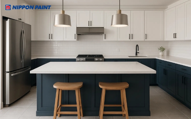 Phòng bếp theo phong cách hiện đại, tinh tế