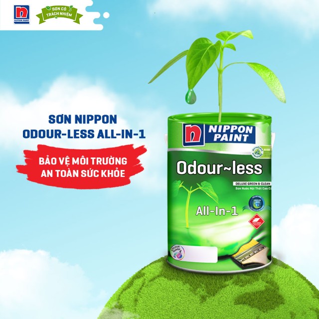 Sơn Nippon Odour-less All-in-1
