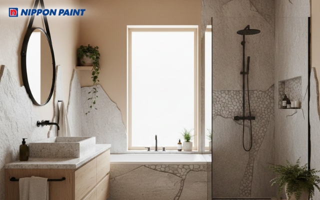 Phòng tắm theo phong cách Scandinavian