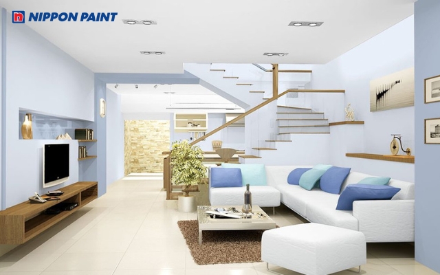 Sơn nội thất an toàn, màu sắc đẹp, dễ lau chùi và chống nấm mốc